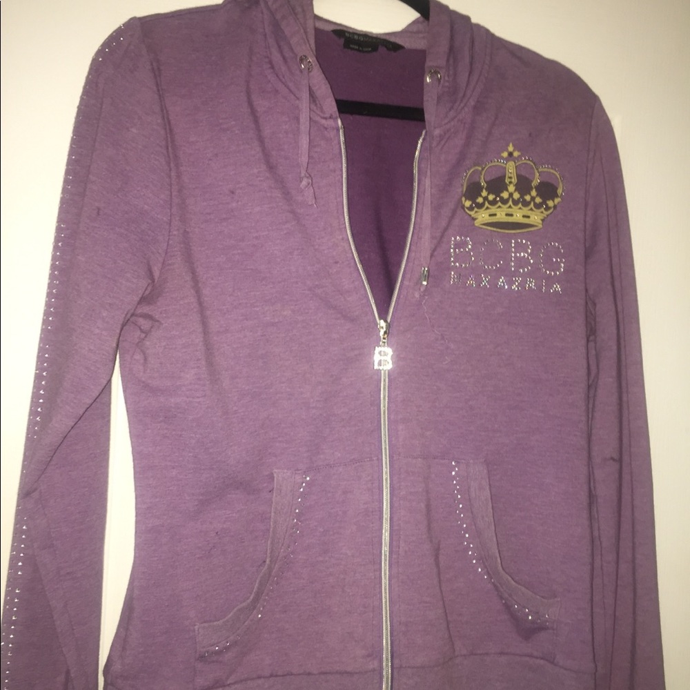 Purple BCBG hoodie